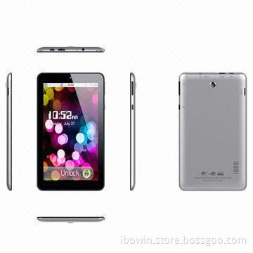 Dual-core 7 Inches Tablet PC with 1,024x600P High Resolution Screen/Supports External 3G USB Dongle